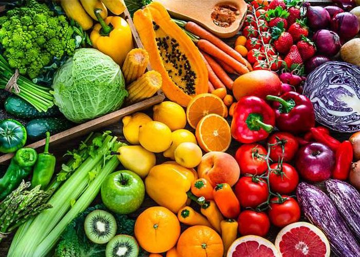 Trái cây và rau củ tươi